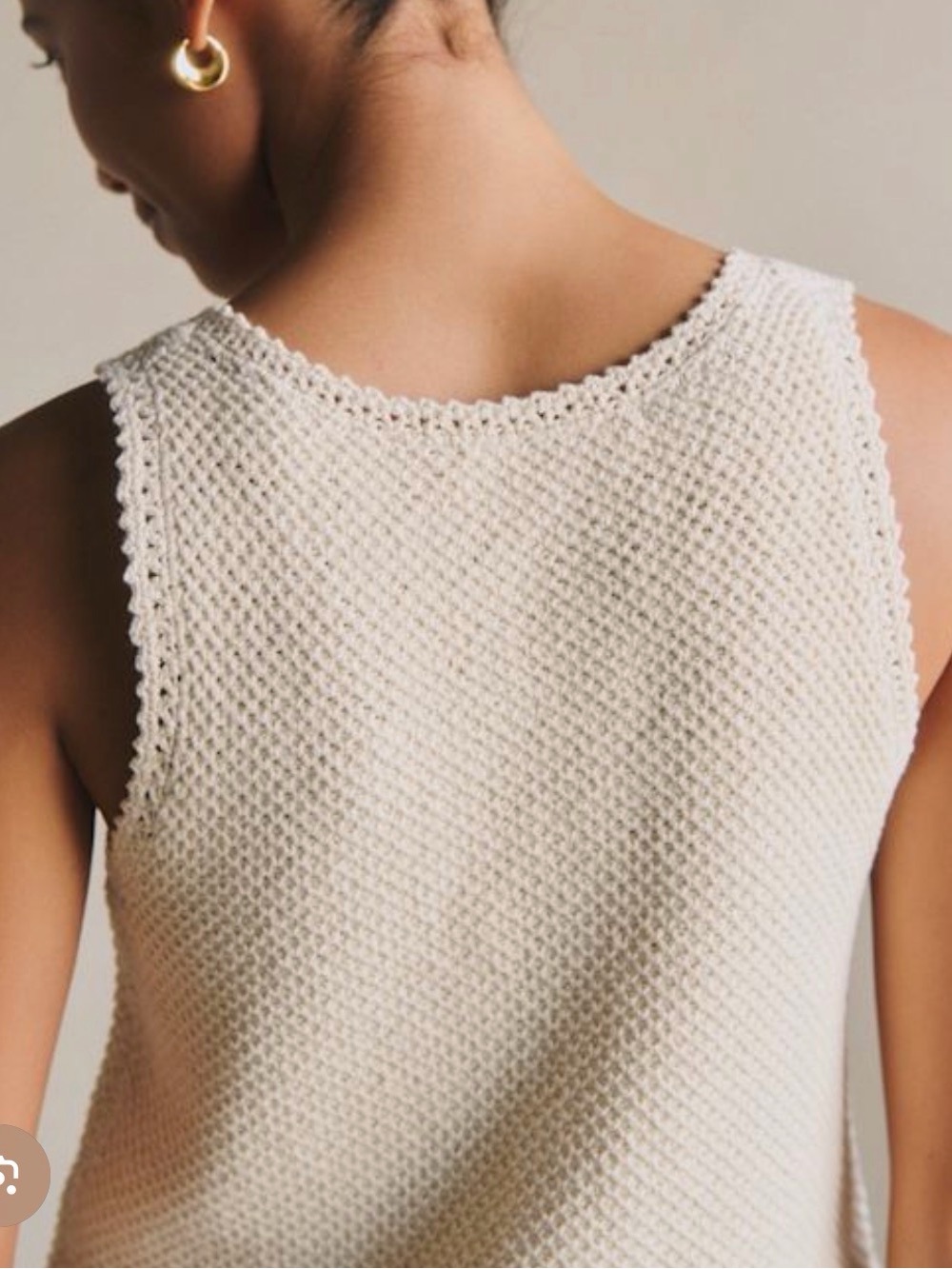 Sézane Joas Top in Cream NWT Sz Medium - Picture 2 of 7